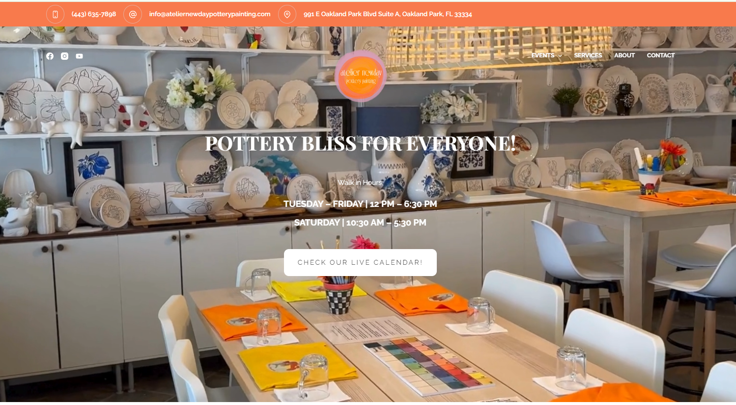 Atelier Newday Pottery Painting